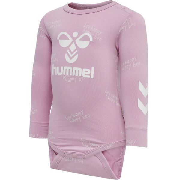 hummel Hmlcalen Body L/S Mädchen - mauve mist