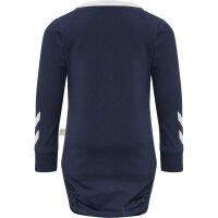 hummel Hmlmaule Body L/S Jungen - black iris