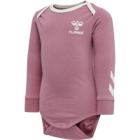 hummel Hmlmaule Body L/S Mädchen - heather rose