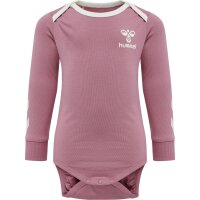 hummel Hmlmaule Body L/S M&auml;dchen - heather rose