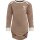 hummel Hmlmaule Body L/S Kinder - beaver fur