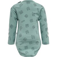 hummel Hmlathens Body L/S Jungen - mineral blue