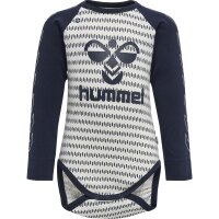 hummel Hmldesmond Body L/S Jungen - black iris