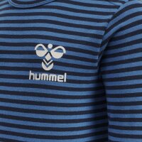 hummel Hmlmulle Body L/S Kinder - black iris