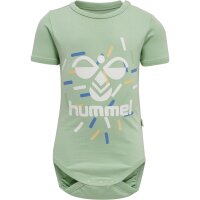 hummel Hmllake Body S/S Kinder - grayed jade