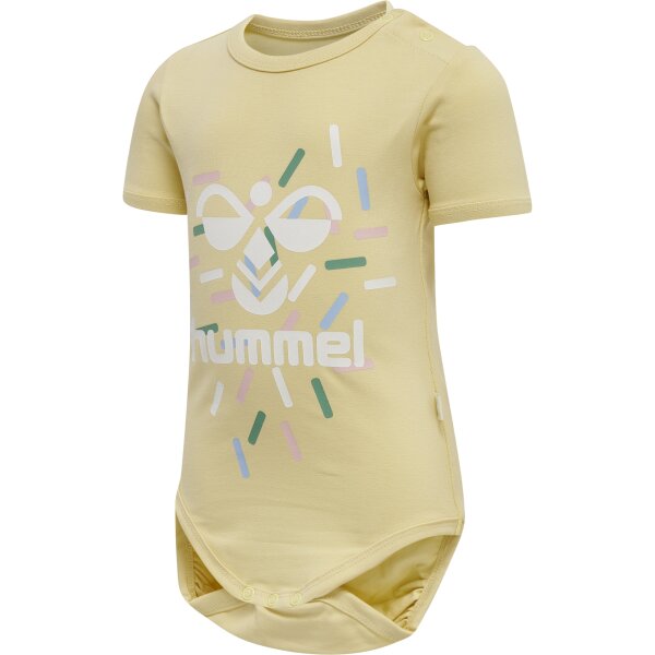 hummel Hmllake Body S/S Kinder - italian straw