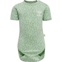 hummel Hmlriver Body S/S Kinder - grayed jade