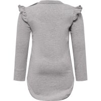 hummel Hmldana Body L/S Mädchen - grey melange