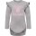 hummel Hmldana Body L/S Mädchen - grey melange