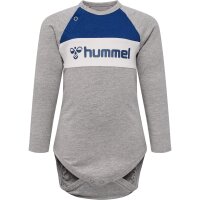 hummel Hmlmurphy Body L/S Jungen - grey melange