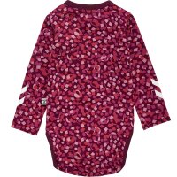 hummel Hmlconfetti Body L/S Kinder - windsor wine