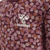 hummel Hmlconfetti Body L/S Kinder - windsor wine