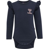 hummel Hmlartemis Body L/S M&auml;dchen - black iris