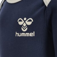 hummel Hmlmaule Body L/S Kinder - black iris