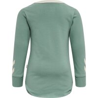 hummel Hmlmaule Body L/S Kinder - mineral blue