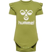 hummel Hmldream Ruffle Body S/S M&auml;dchen - green olive