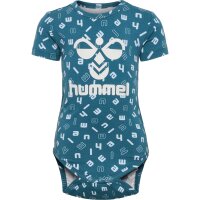 hummel Hmldream Aop Body S/S Jungen - blue coral