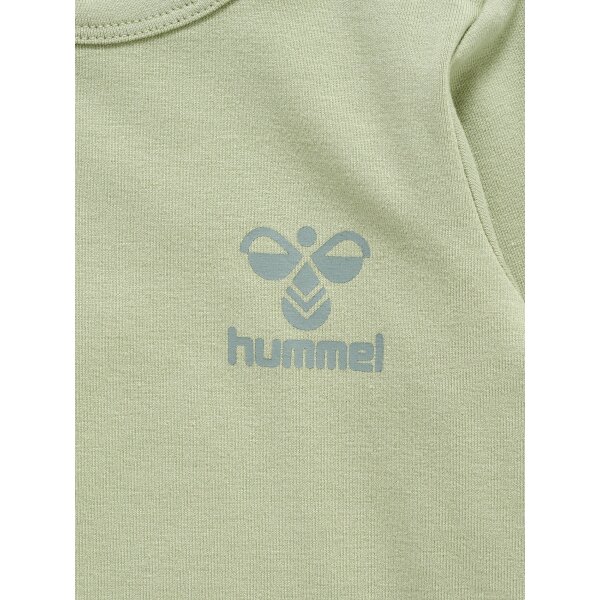 hummel Hmlmino Body L/S Kinder - abbey stone