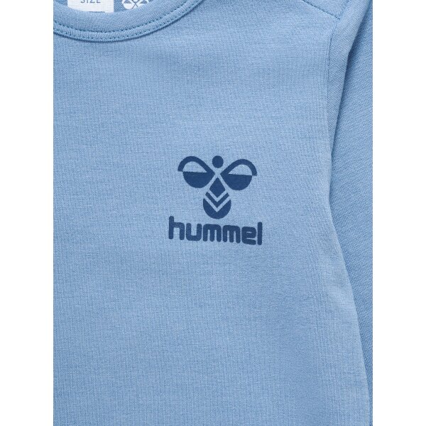 hummel Hmlmino Body L/S Kinder - faded denim