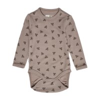 hummel Hmlbambo Body Ls Kinder - fungi/major brown