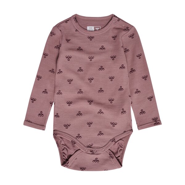 hummel Hmlbambo Body Ls Kinder - twilight mauve