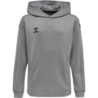 hummel Hmlcore Xk Poly Sweat Hoodie Kinder - grey melange