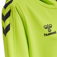 hummel Hmlcore Xk Poly Sweat Hoodie Kinder - lime popsicle