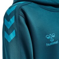 hummel Hmlcore Xk Poly Sweat Hoodie Kinder - blue coral