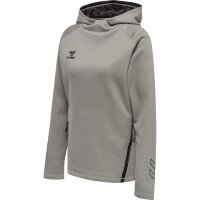 hummel Hmlcima Xk Hoodie Damen - grey melange