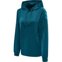 hummel Hmlcore Xk Poly Sweat Hoodie Damen - blue coral