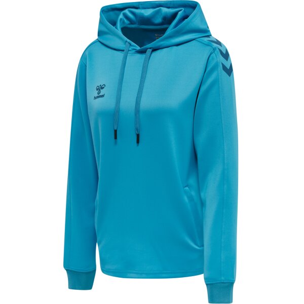 hummel Hmlcore Xk Poly Sweat Hoodie Damen - blue danube