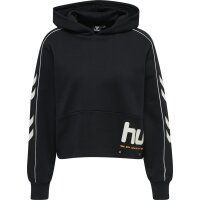 hummel Hmllgc Yoko Cropped Hoodie Damen - black