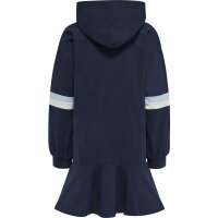 hummel Hmlbeverly Hoodie Dress M&auml;dchen - black iris