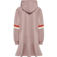 hummel Hmlbeverly Hoodie Dress Mädchen - woodrose