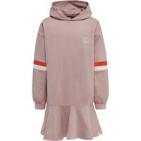 hummel Hmlbeverly Hoodie Dress M&auml;dchen - woodrose