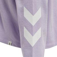 hummel Hmllegacy Cropped Hoodie Damen - pastel lilac