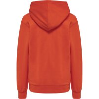 hummel Hmlcuatro Hoodie Kinder - cherry tomato