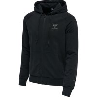 hummel Hmlisam 2.0 Zip Hoodie Herren - black