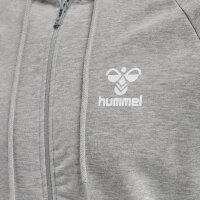 hummel Hmlisam 2.0 Zip Hoodie Herren - grey melange