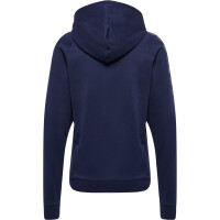 hummel Hmlmove Grid Cotton Hoodie Damen - marine