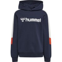 hummel Hmlbugge Hoodie Jungen - black iris