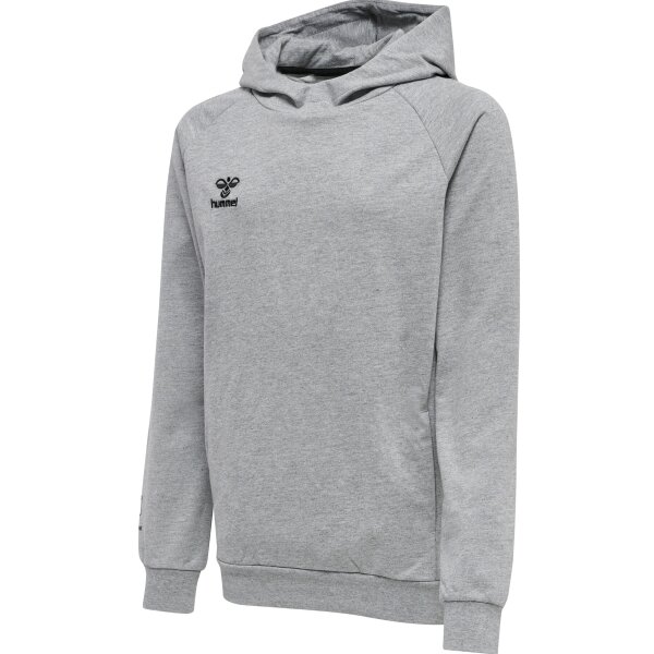 hummel Hmlmove Grid Cotton Hoodie Kinder - grey melange