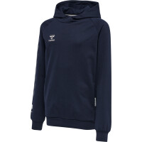 hummel Hmlmove Grid Cotton Hoodie Kinder - marine