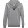 hummel Hmlmove Grid Cotton Zip Hoodie Kinder - grey melange