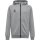 hummel Hmlmove Grid Cotton Zip Hoodie Kinder - grey melange