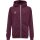 hummel Hmlmove Grid Cotton Zip Hoodie Kinder - grape wine