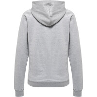 hummel Hmlmove Grid Cotton Zip Hoodie Woma Damen - grey melange