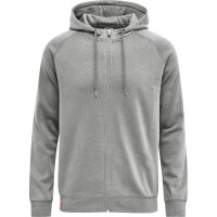 hummel Hmlred Classic Zip Hoodie Herren - grey melange