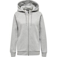 hummel Hmlred Heavy Zip Hoodie Damen - grey melange