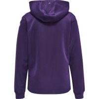 hummel Hmlcore Xk Poly Sweat Hoodie Damen - acai/white